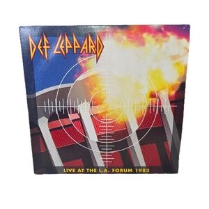 Def Leppard Live At The Forum 1983 Vinyl 2 LP Record 2018 from Box Set OFFICIAL
